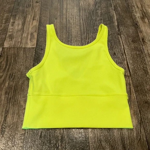 lululemon athletica Neon Yellow Sports Bra - Picture 3 of 6